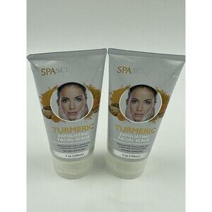 Spa scriptions TURMERIC ~ Exfoliating Facial Scrub * 5 oz Lot of 2